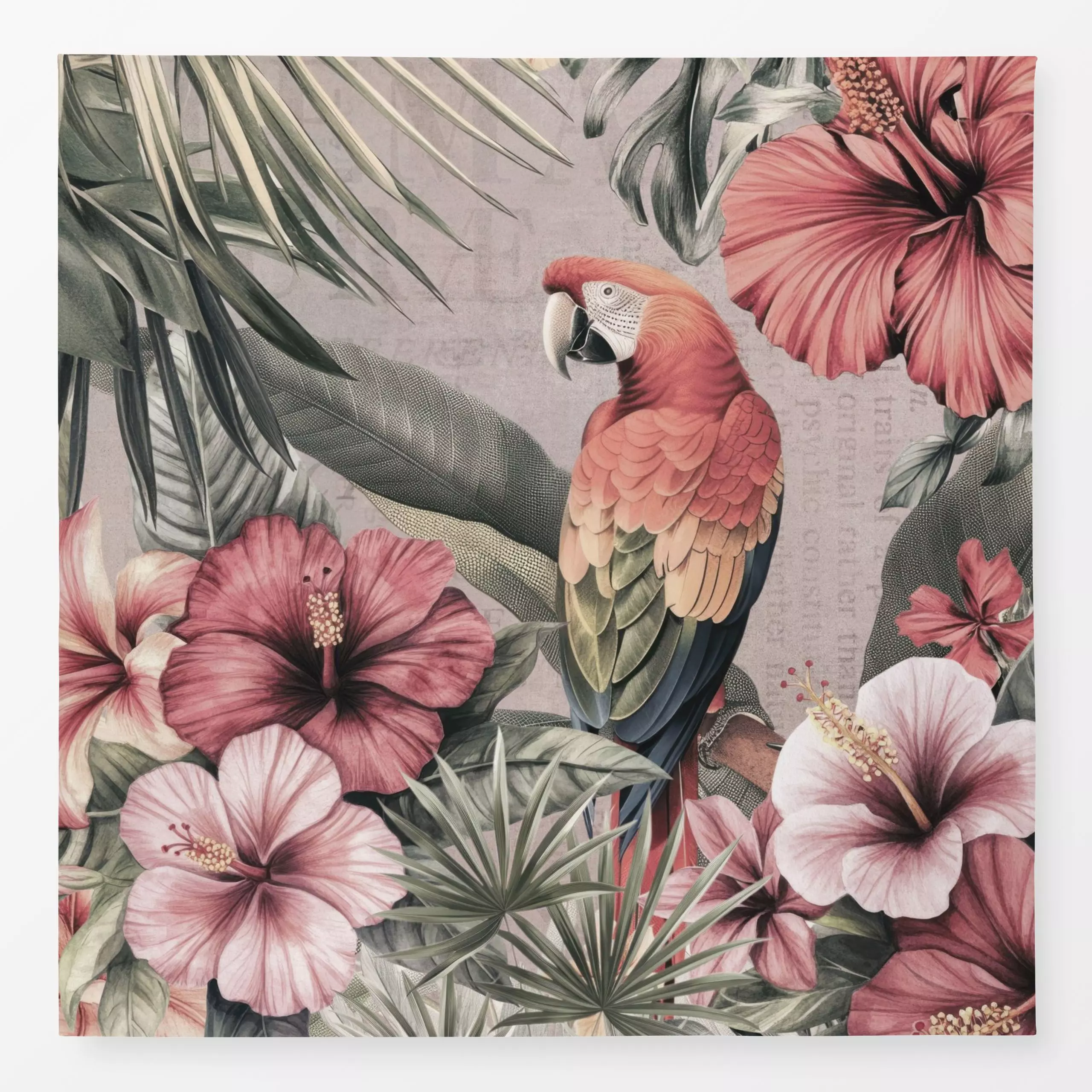 Tischdecke Bygone Era Tropical World, Blumen, tropisch, Sommer, von Andrea Haase