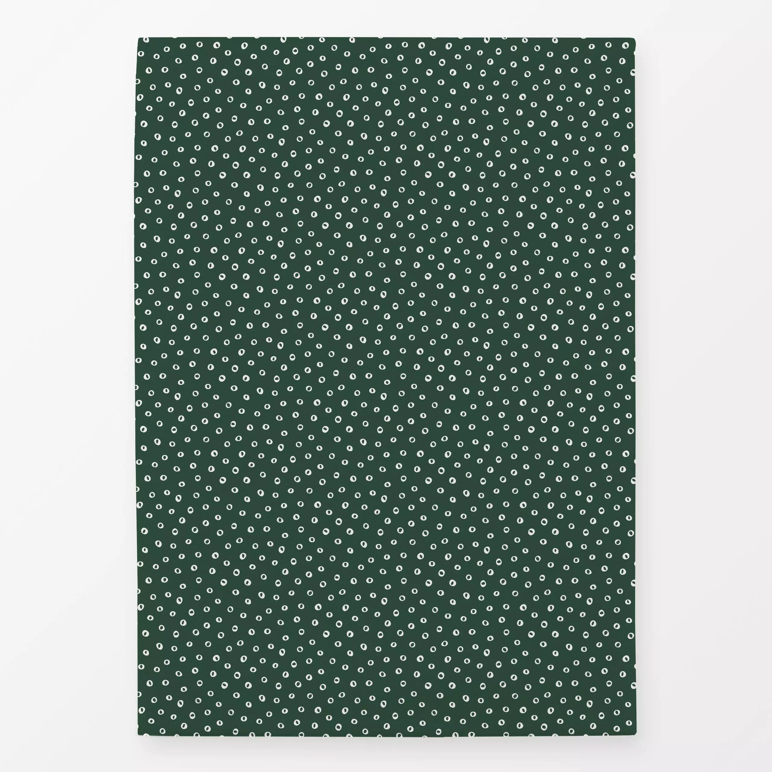 Geschirrtücher Schneeflocken Punkte grün - Weihnachten, Symbole & Muster - von „Kathrin Woo"; Muster, Punkte, Weihnachten, D...