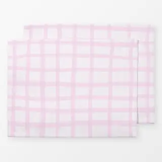 Tischset Lucky Me Soft Rosa Karo