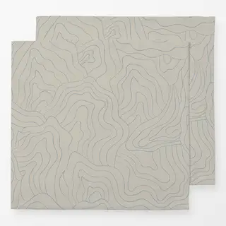 Servietten Sea Forms Beige