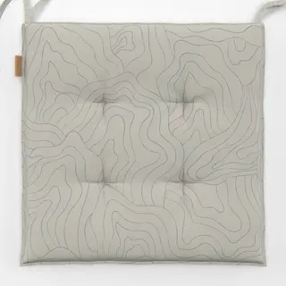 Sitzkissen Sea Forms Beige