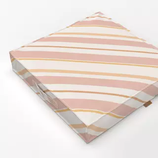 Bodenkissen Boho Retro Stripes III