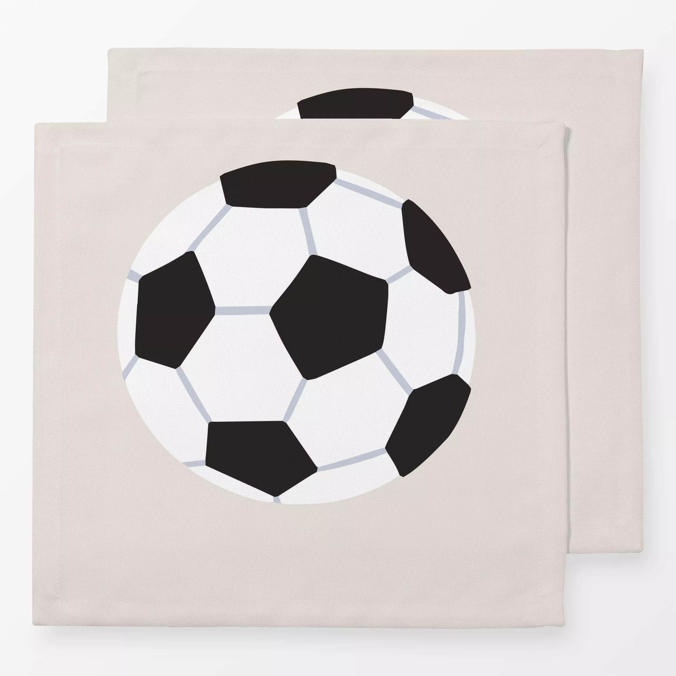 Servietten Fußball - Sport, Anlässe von „textilwerk"; Geschenk, geschenkidee, schlicht, textilwerk, customizable, b... Basketball Basketball, customi.