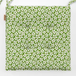 Sitzkissen Bloom Blumen Beige Grün