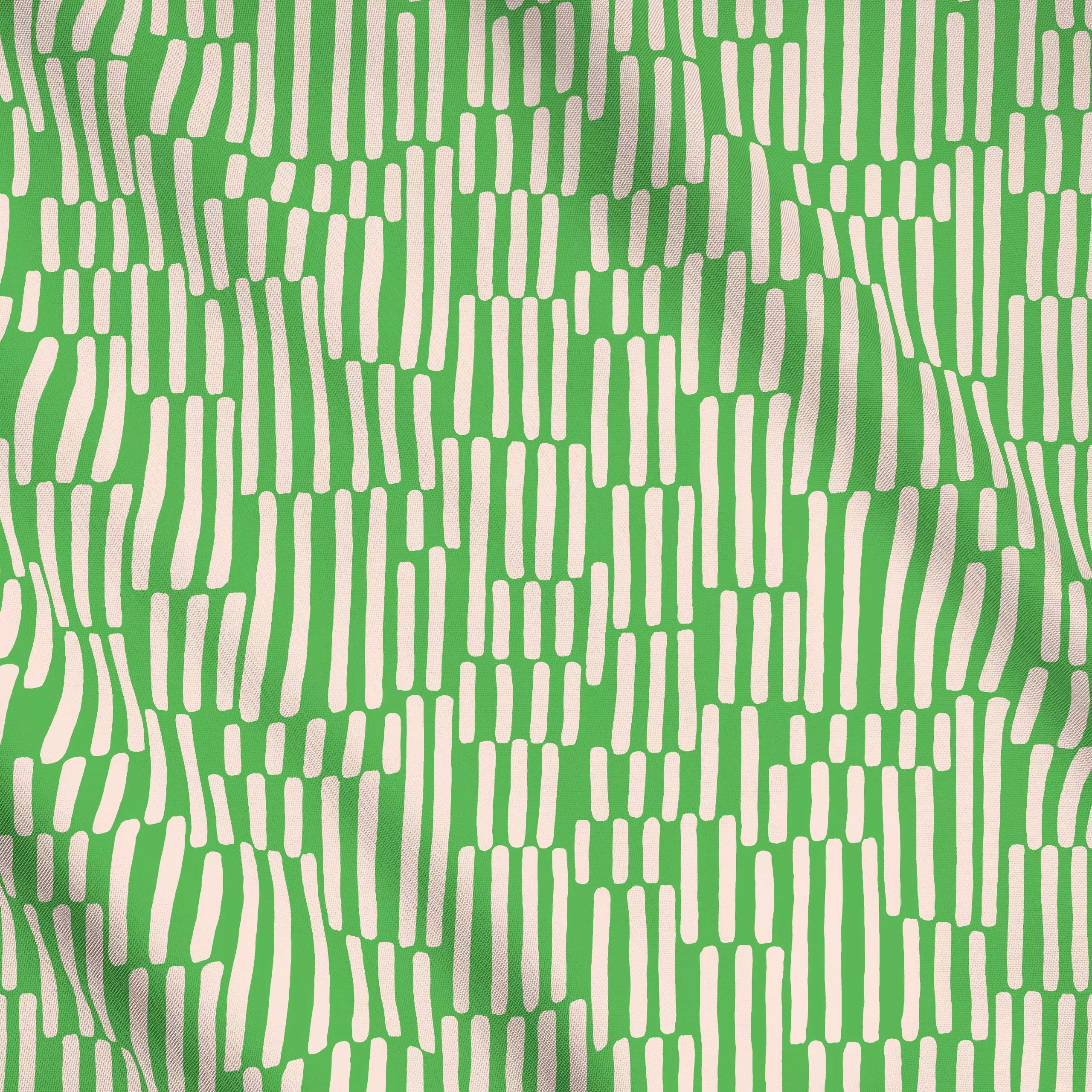 Meterware Pinselstriche auf grün - Sommer, Symbole & Muster - von „Julia Schumacher"; Wiese, handgemalt, Pinselstriche, vert...