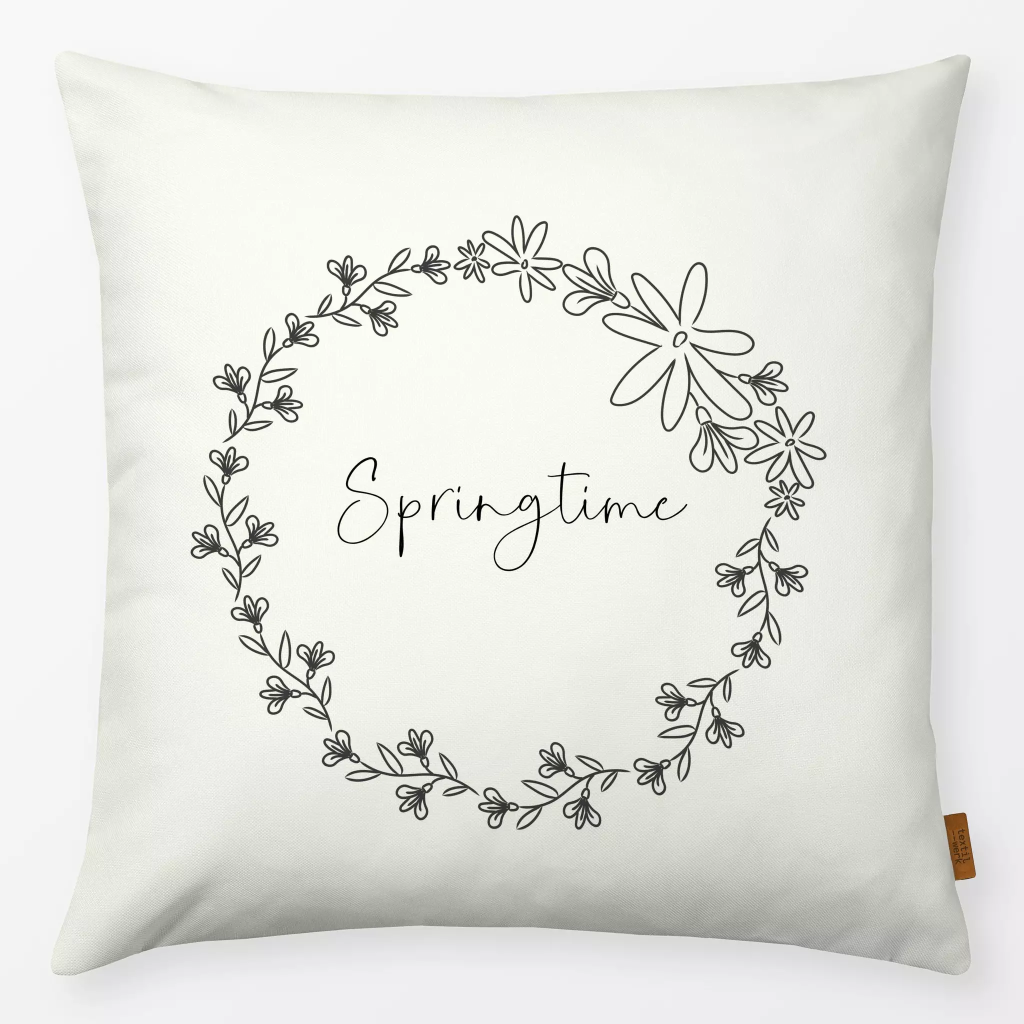 Kissen Kissen Springtime Blumenkranz