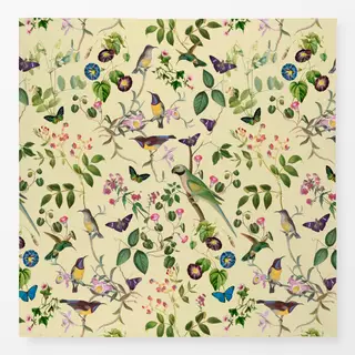 Tischdecke Nostalgic Spring Garden yellow