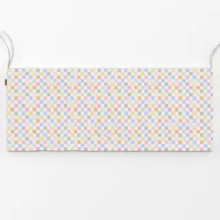 Bankauflage Kacheln Pastellfarben