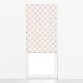 Raffrollo Kacheln Pastellfarben