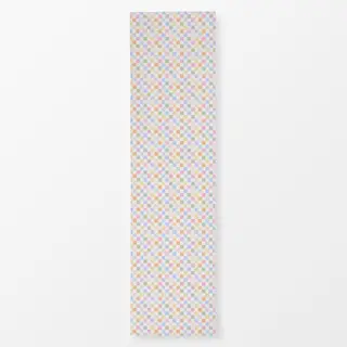 Tischläufer Kacheln Pastellfarben