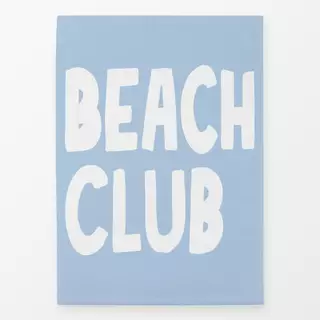 Geschirrtuch Beach Club big hellblau