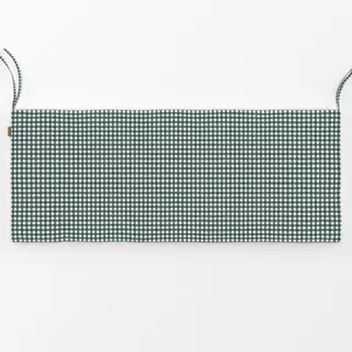 Bankauflage Gingham Grün