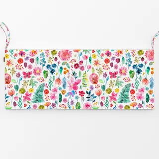 Bankauflage Frühling Botanisch Pflazen