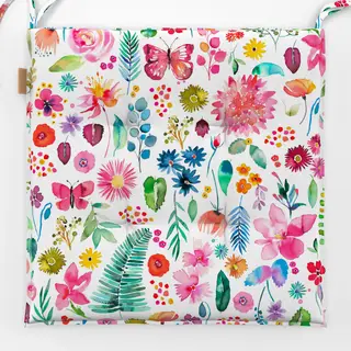 Sitzkissen Frühling Botanisch Pflazen