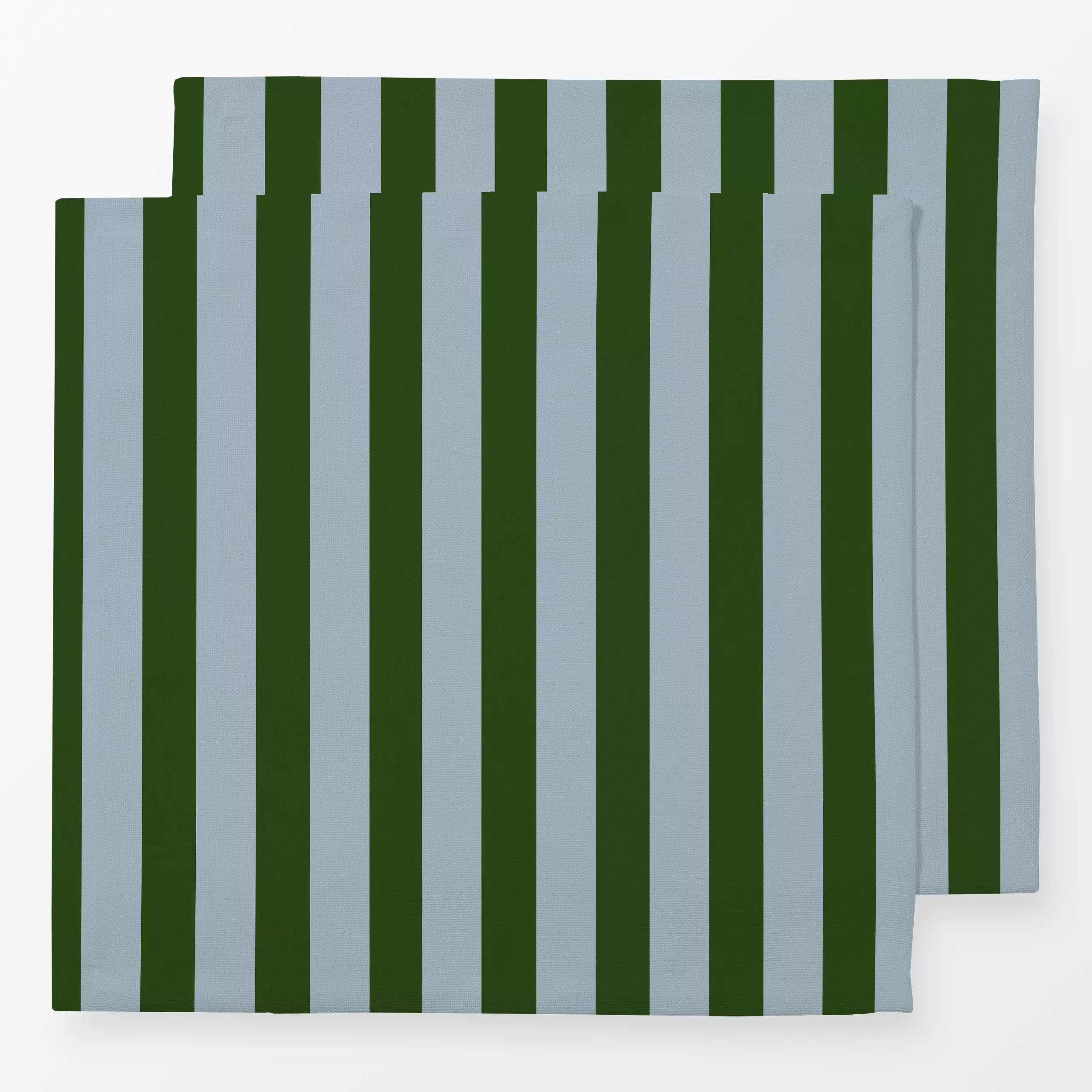 Servietten Midcentury Stripes green blue - Symbole & Muster, Retro & Vintage - von „Fjord Studio"; Streifen, Midcentury, gra...