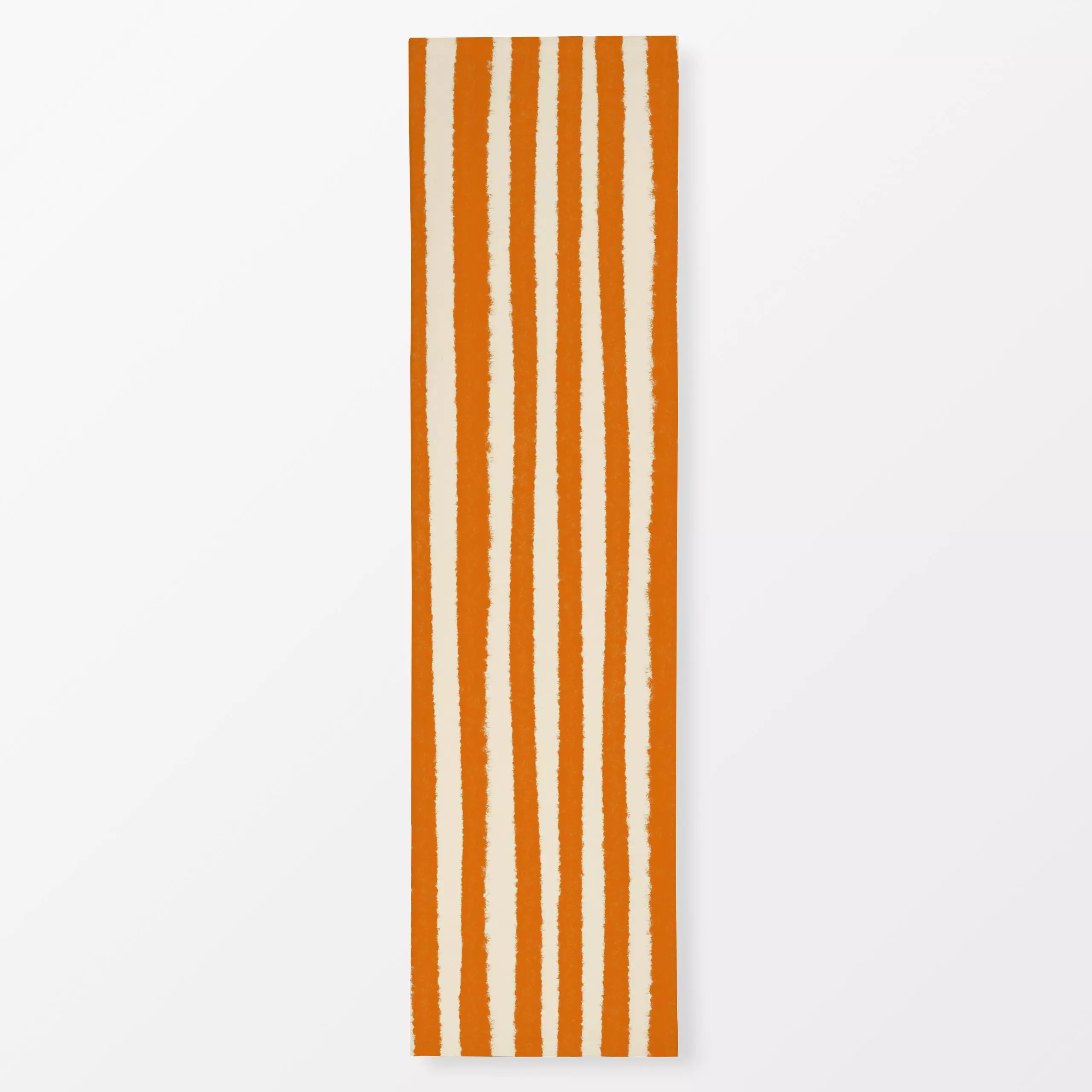 Tischläufer Streifen Orange - Sommer, Symbole & Muster, Reise - von „Studio Dolci"; Streifen, Orange, Sommer, Urlaub, bunt, ...