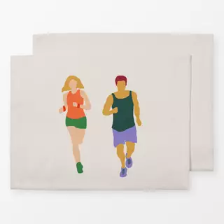 Tischset Joggen 1