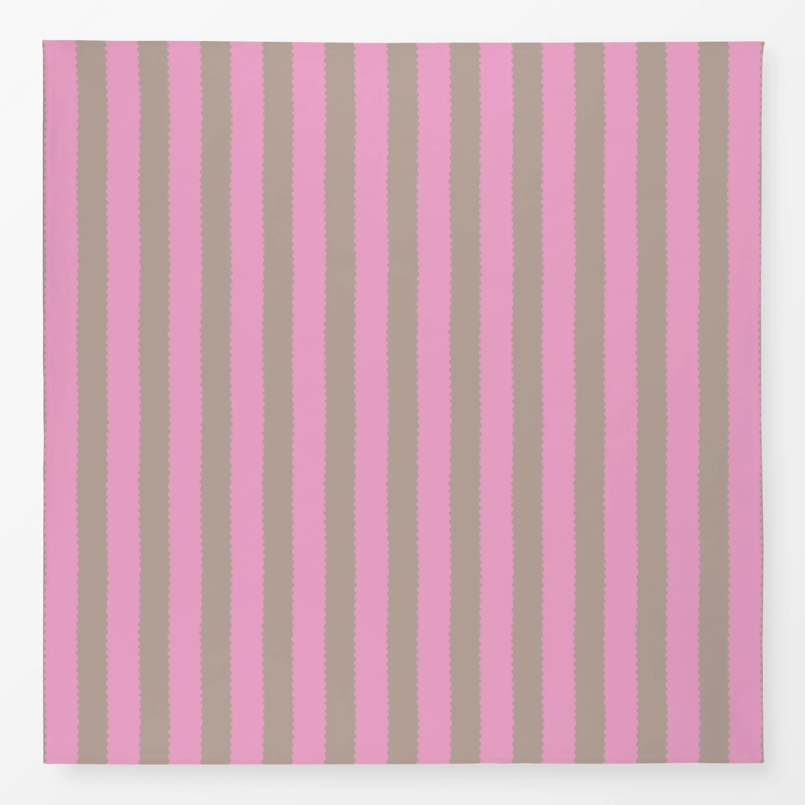 Tischdecke Streifen pink beige - Weihnachten, Symbole & Muster - von „Studio Kesse"; Muster, grau, rosa, Weihnachten, weihna...