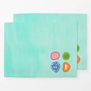 Tischset Keramikteller Türkis