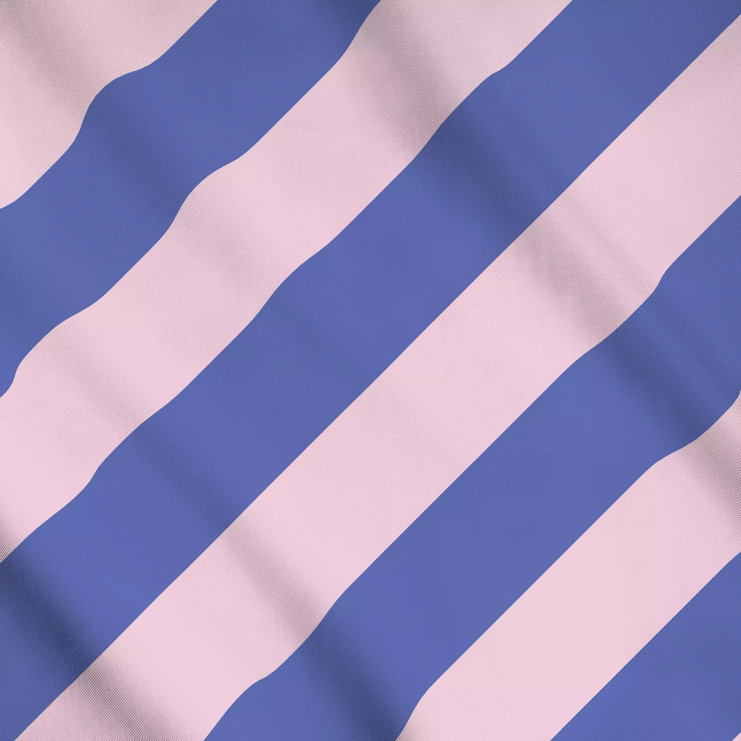 Meterware Streifen Rosa Blau, gemustert, von Andrea Liesert