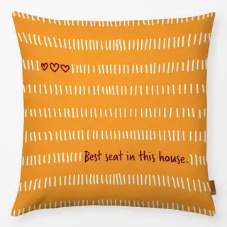 Kissen Best-seat-gelb