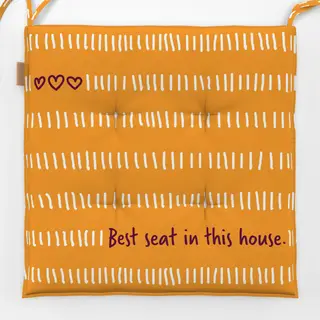 Sitzkissen Best-seat-gelb