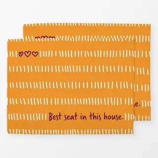 Tischset Best-seat-gelb