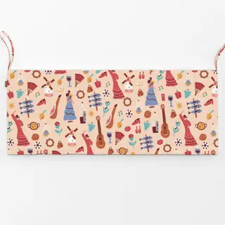 Bankauflage Spanish Culture