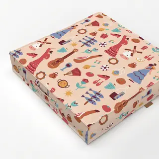 Bodenkissen Spanish Culture