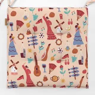 Sitzkissen Spanish Culture