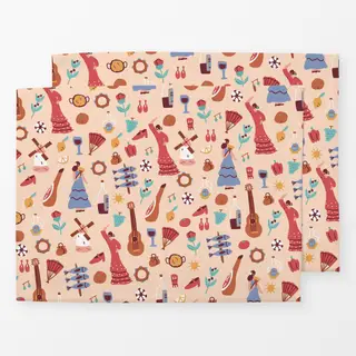 Tischset Spanish Culture