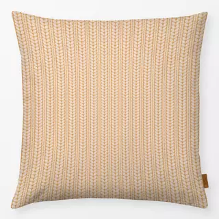 Kissen Strickmuster in Beige