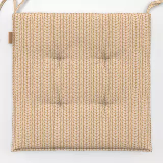 Sitzkissen Strickmuster in Beige