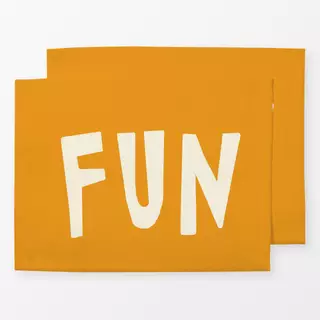 Tischset Fun