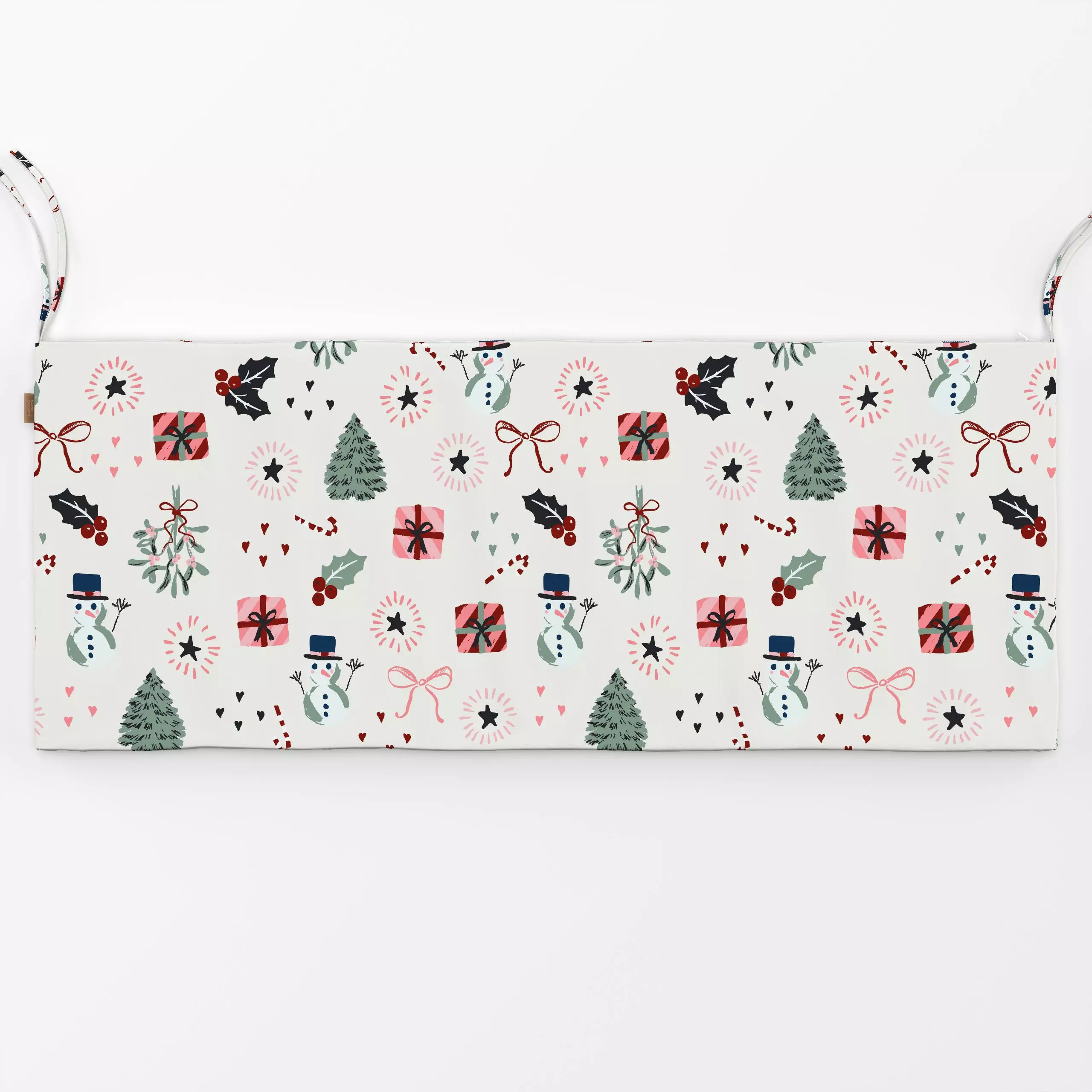 Bankauflage Fun Winter Love Mix - Weihnachten - von „Katrin Graff"; Weihnachten, Kinderzimmer, Liebe, weihnachtlich, Weihnac...
