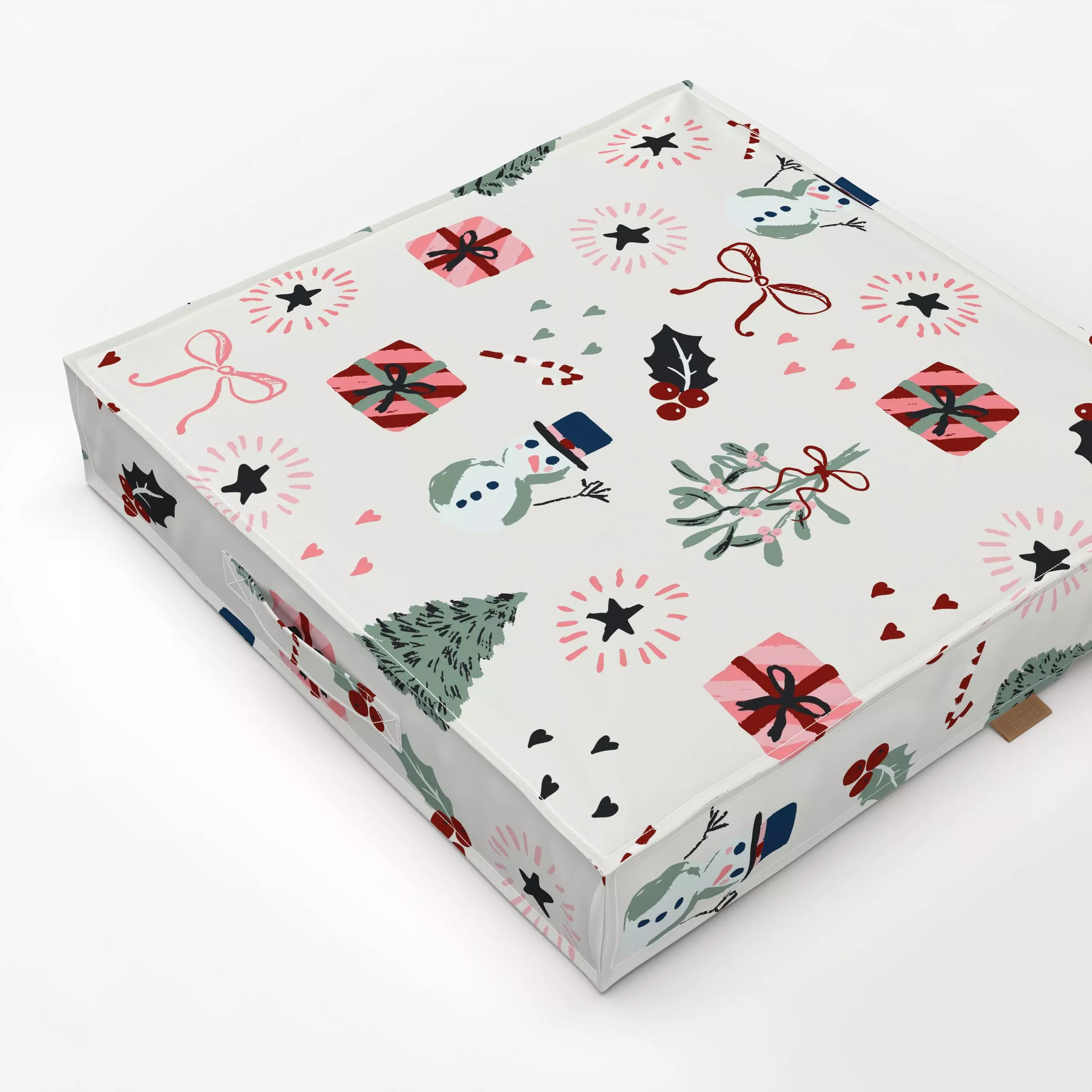 Bodenkissen Fun Winter Love Mix - Weihnachten - von „Katrin Graff"; Weihnachten, Kinderzimmer, Liebe, weihnachtlich, Weihnac...