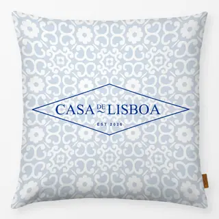 Kissen Azujelo Casa de Lisboa blau