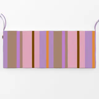 Bankauflage Streifen bunt