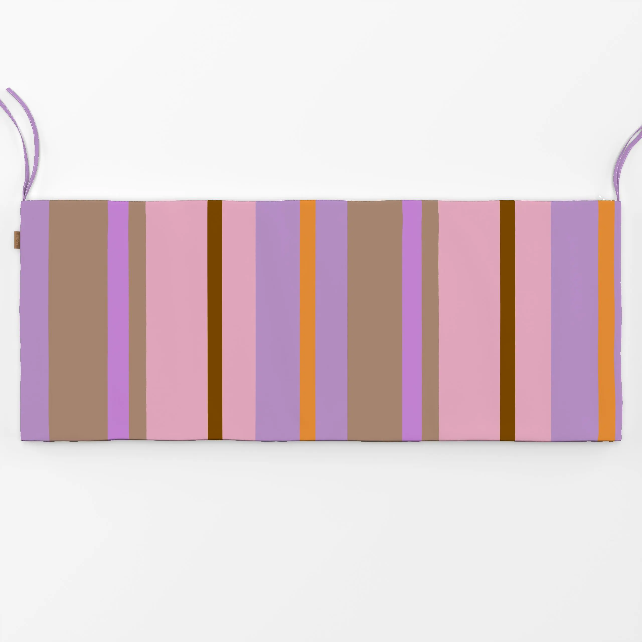 Bankauflage Streifen bunt - Frühling, Symbole & Muster, Ostern - von „Studio Kesse"; Streifen, Ostern, spring, Streifenmuste...