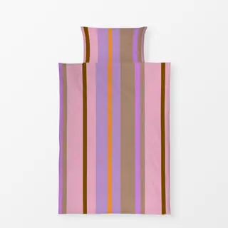 Bettwäsche Streifen bunt