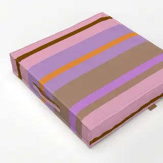 Bodenkissen Streifen bunt