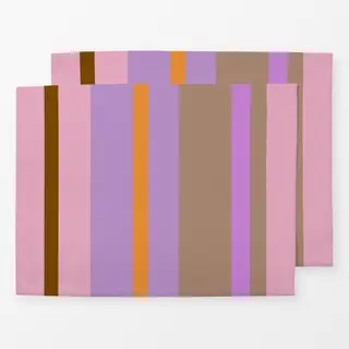 Tischset Streifen bunt