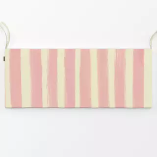 Bankauflage Streifen Rosa