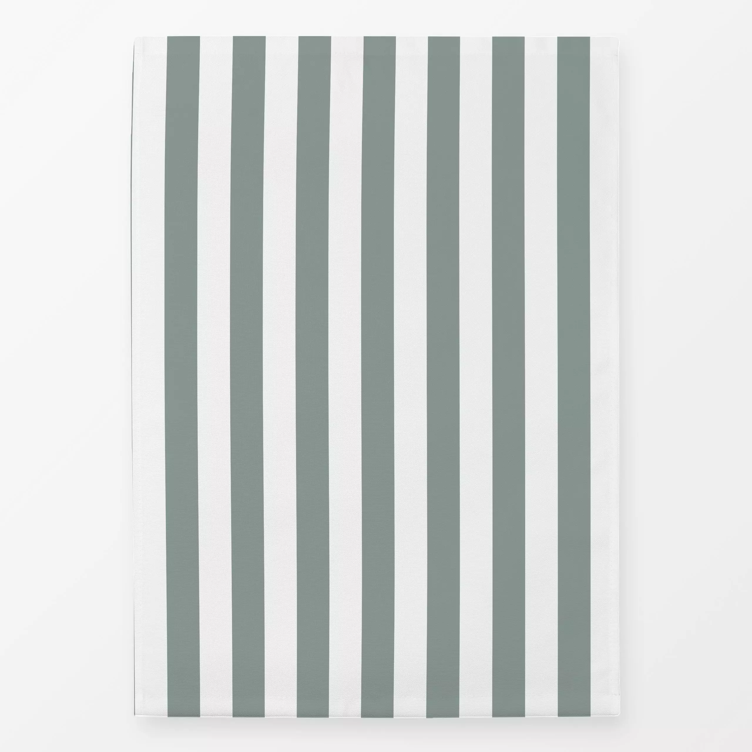 Geschirrtücher Jungle Green Stripes - Sommer, Symbole & Muster - von „Sara Maria"; Streifen, Strand, grun, outdoorkissen, bl...