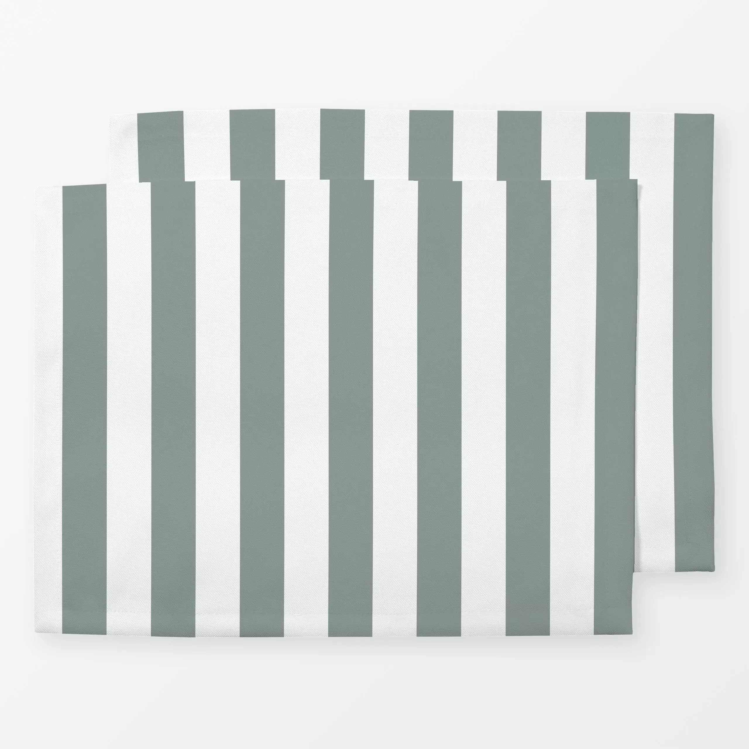 Tischset Jungle Green Stripes, gemustert, Sommer, von Sara Maria