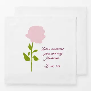 Servietten Dear Summer Rose
