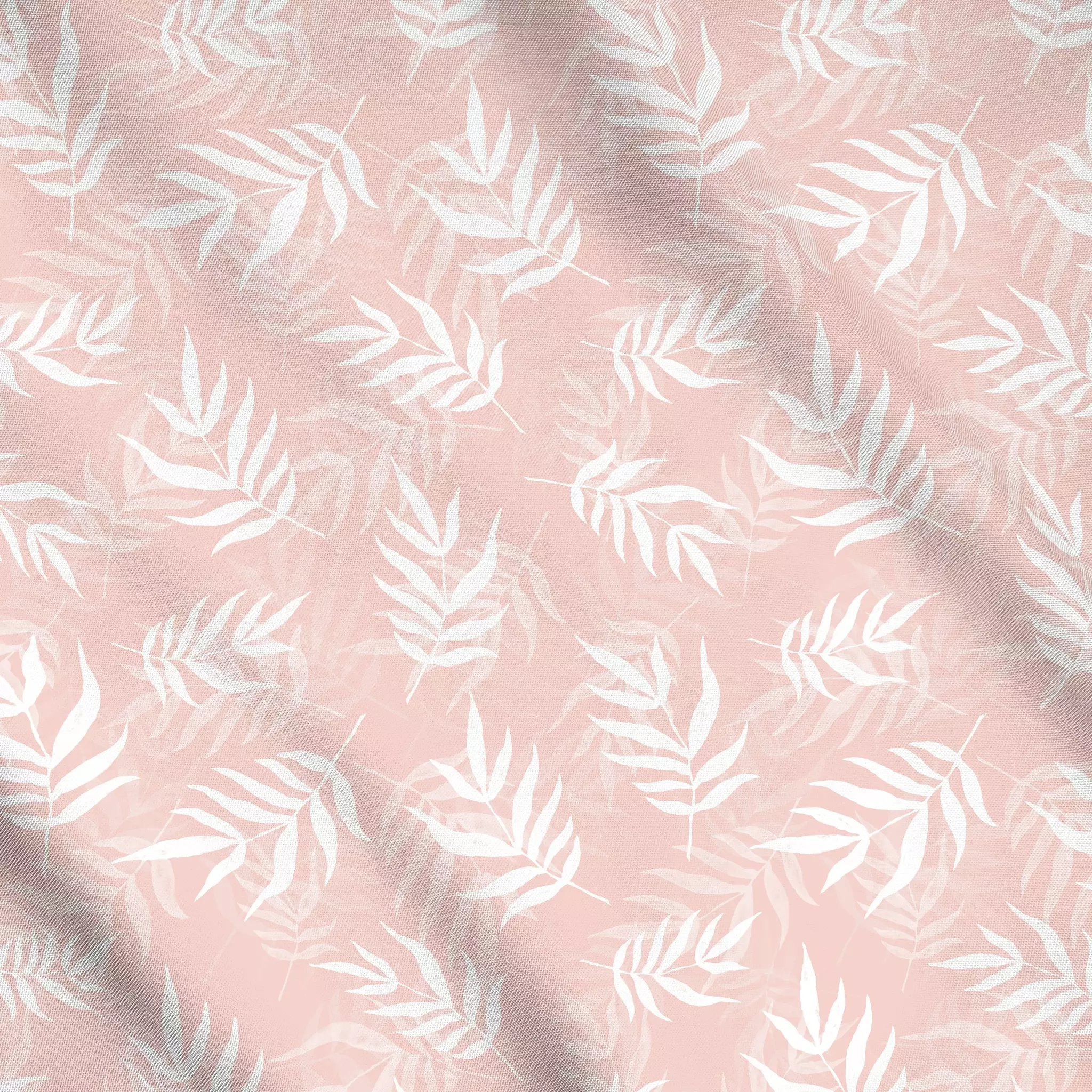 Meterware Palmwedel Tropical koralle Palmwedel Tropical koralle