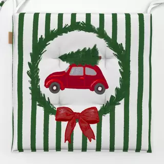Sitzkissen Weihnachten Auto Schleife
