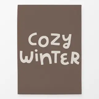 Geschirrtücher Cozy Winter braun