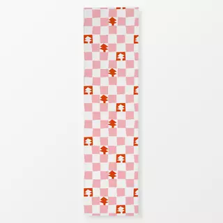 Tischläufer Christmas Tree Checker